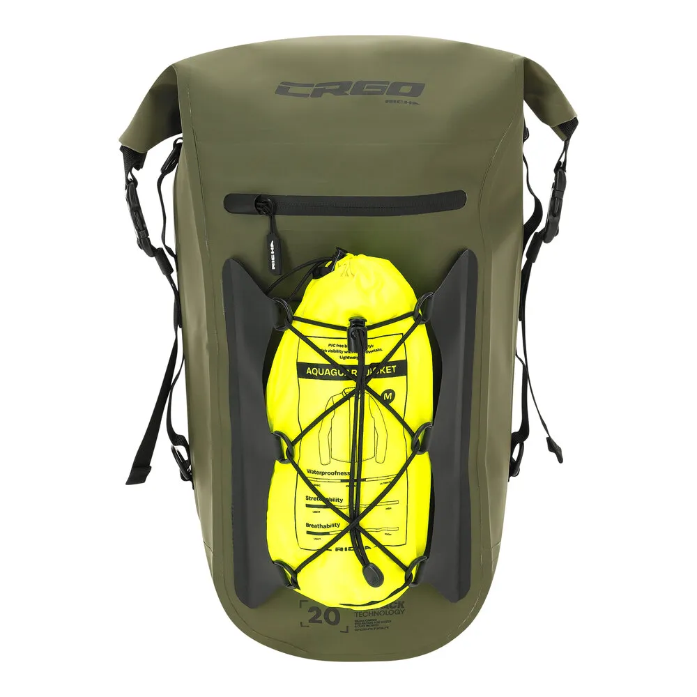 Produkt bilder Richa CRGO Niagara 20L Vattentätt ryggsäck Khaki