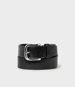 Saddler Epping Läderbälte Svart