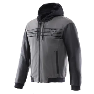 Dainese Vintedge MC-skinnjacka Herr Svart/Grå