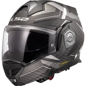 LS2 Advant X Carbon Horizon FF901 Silver/grå