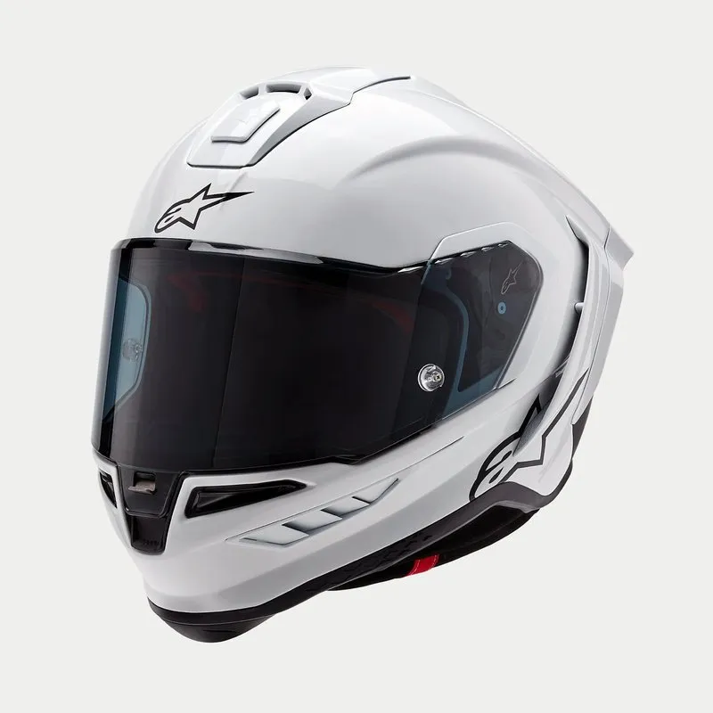 Produkt bilder Alpinestars Supertech R10 Vit/Mattsvart Carbon Racinghjälm