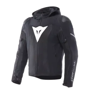 Dainese Super Sprint Air Tex MC-jacka Svart/vit