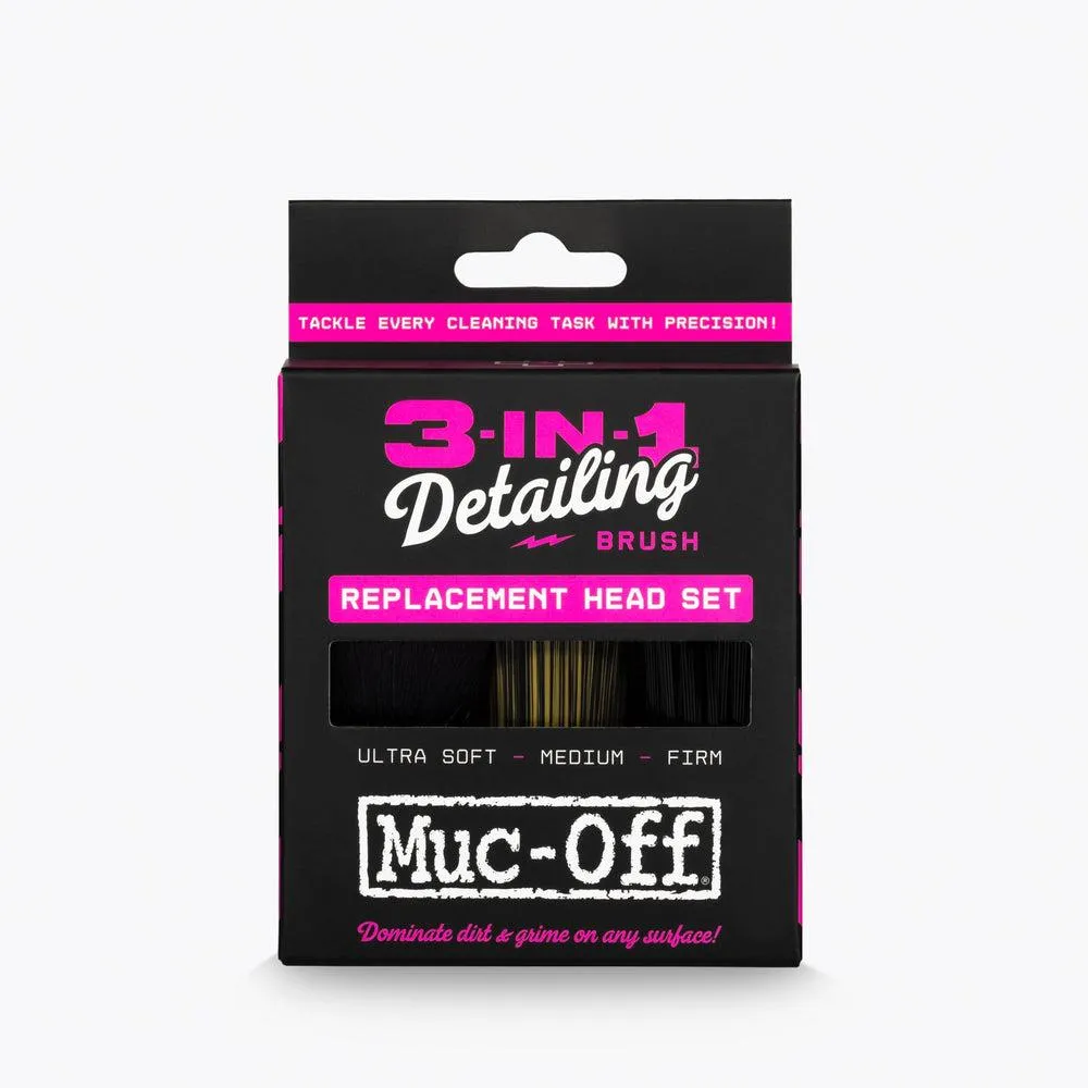 Produkt bilder Muc Off 3 In 1 Detailing Brush Replacement Head Set