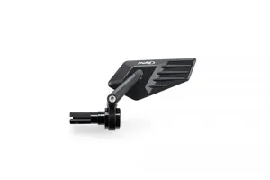 Bladed Bar End Mirror Left Side C/Black