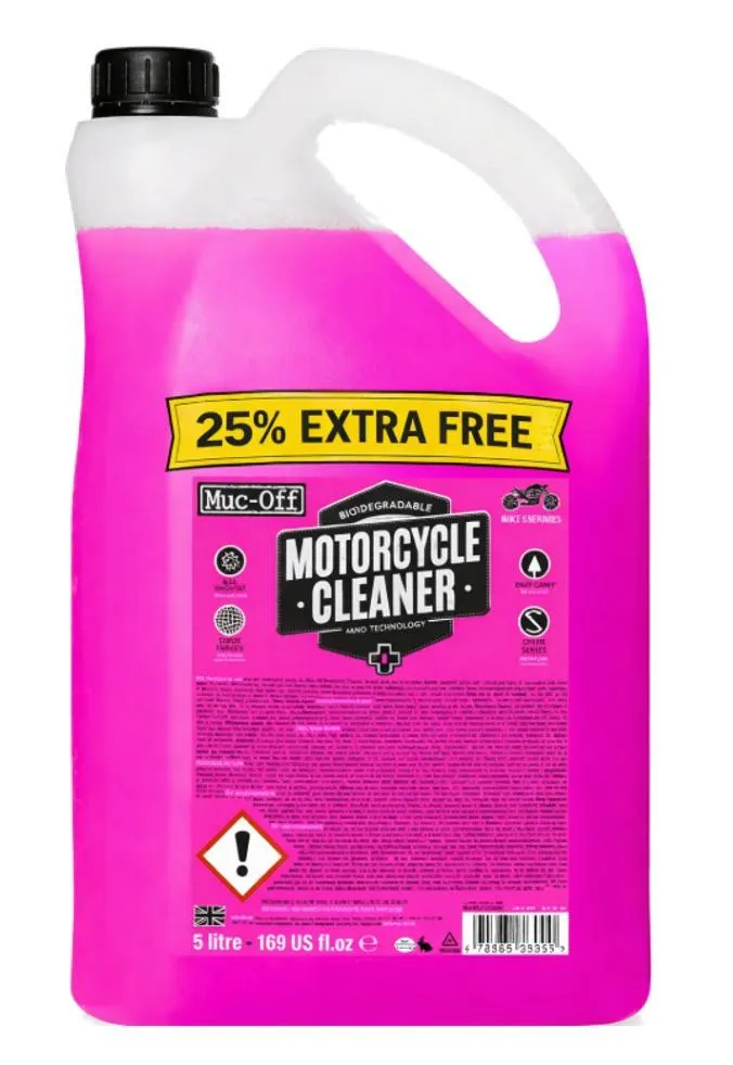 Produkt bilder Muc Off 5 Litre  Nano Tech Motorcycle 25 Extar Edition