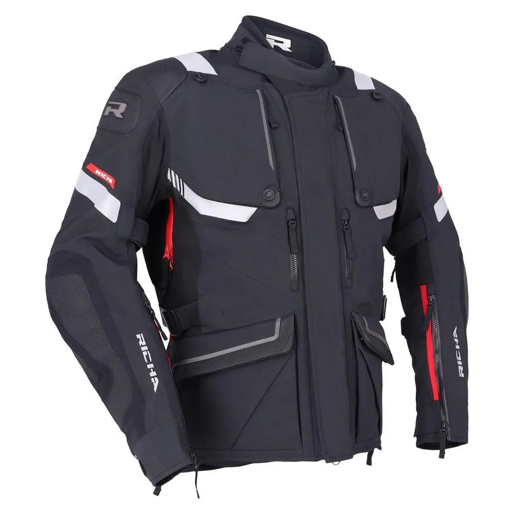 Produkt bilder Richa Armada 1.1 Gore-Tex Pro MC-jacka Svart