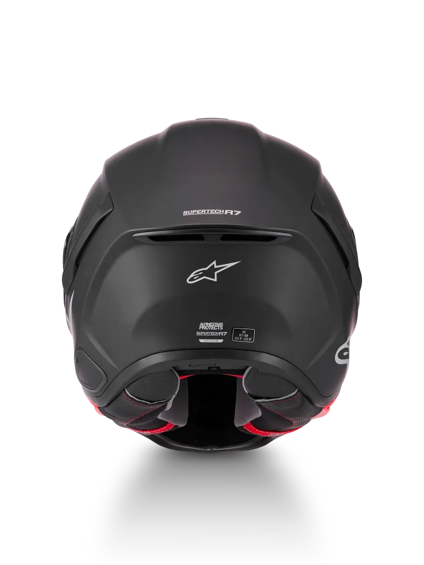 Produkt bilder Alpinestars S-R7 Mattsvart MC-hjälm