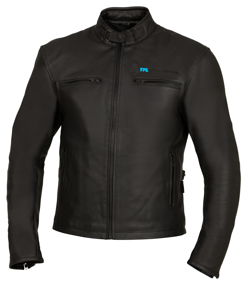Skinnjacka Jeff Svart TFL
