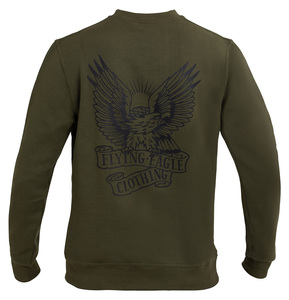 Flying Eagle Sweatshirt Eagle Olive green
