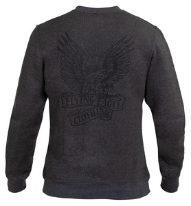 Flying Eagle Sweatshirt Eagle Grey
